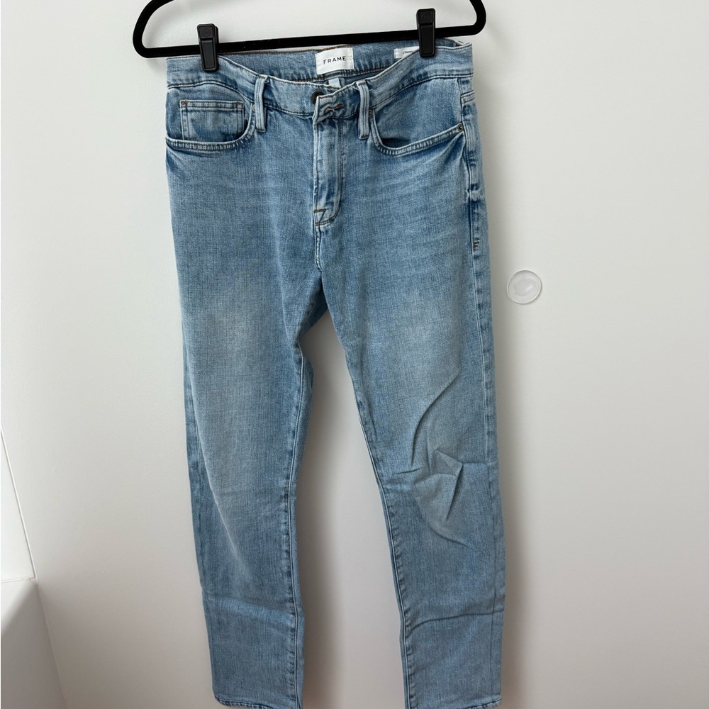 Men’s FRAME L’Homme Slim fit denim, light wash, size: 32